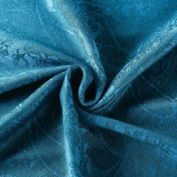 Paisley Scarf Shawl Jacquard Wrap Stole Two Tones Vintage Soft Lightweight🙊 - Picture 4 of 6